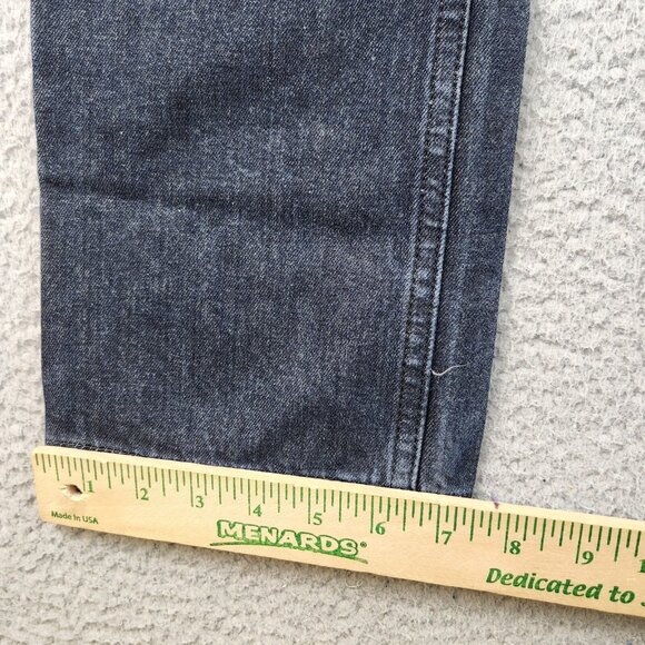 Nautica Jeans Boy's 12 Bootcut Dark Wash Blue Denim Pants - Picture 6 of 9